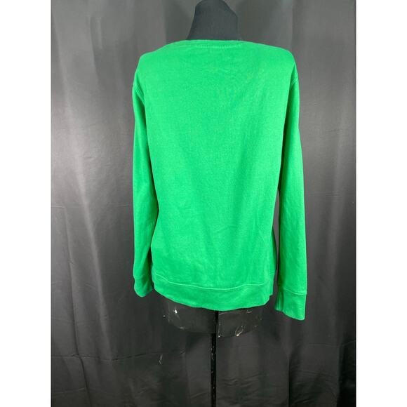 Ugly Christmas Sweatshirt, Green, Mock Elf Clothing, Bells, Belt, Vest Medium - Picture 3 of 6